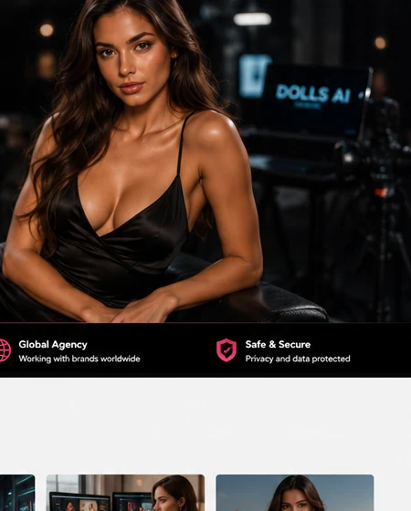 Custom AI doll designed as a virtual brand ambassador